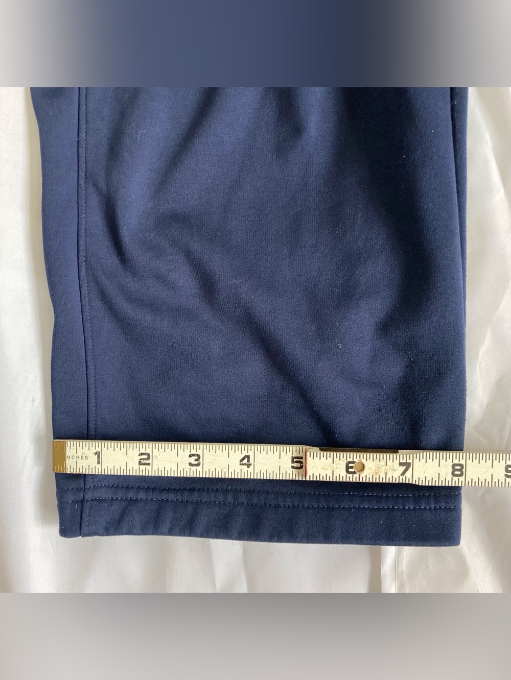 Nike Therma-FIT Men’s Open-Hem Fleece Fitness Pants Obsidian/Navy XL DQ4856-451 - Picture 3 of 14
